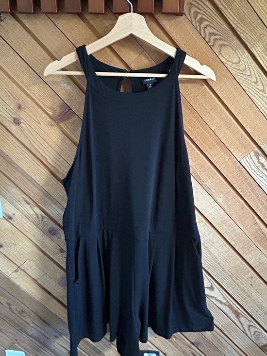torrid Pants - torrid Black Sleeveless Romper